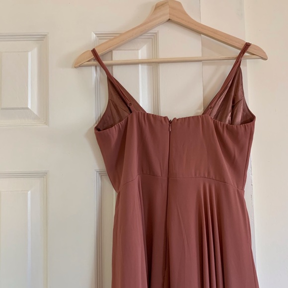 Lulus All about love rusty rose maxi dress xs - Picture 3 of 3